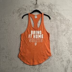PINK Victoria Secret SAN FRANCISCO GIANTS Size M TANK TOP BRING IT HOME GIANTS
